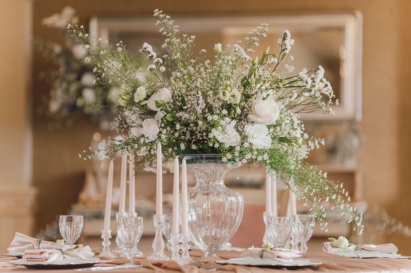 Fairy Lights in a Garden Wedding